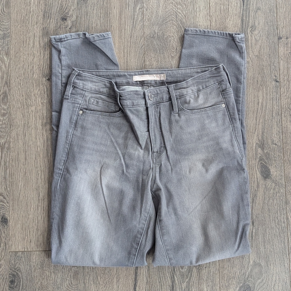 Athleta Skulptek Gray Skinny Jeans